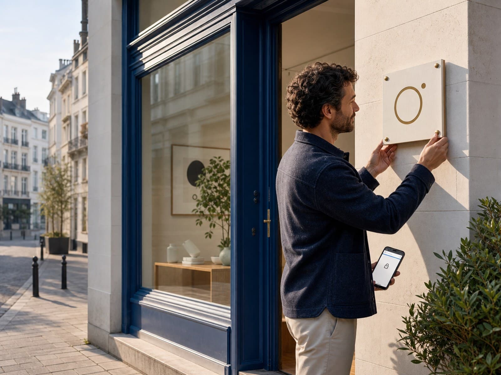 Boutique aménagée et rangée à l’image de son enseigne